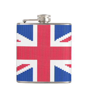 Flasques Original cross-stitch design Union Jack