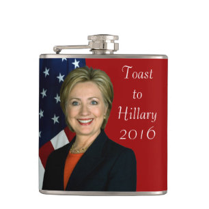 Flasques Pain grillé à Hillary 2016
