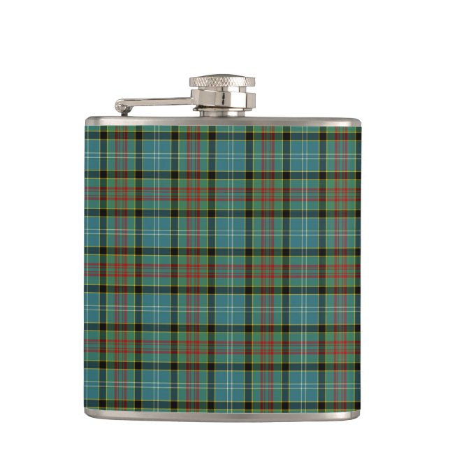 Flasques Paisley District Tartan Hip Flask (Devant)