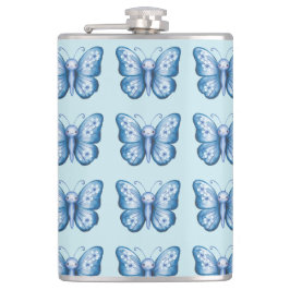 Flasques Papillon bleu