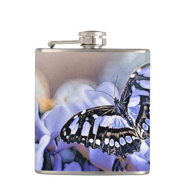 Flasques Papillon bleu (Devant)