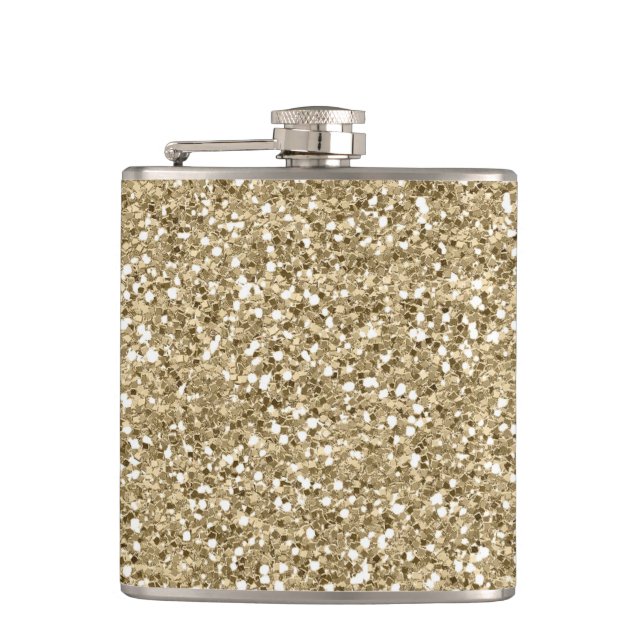 Flasques Parties scintillant d'or Faux Foil Confetti (Devant)