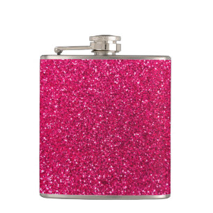 Flasques Parties scintillantes de rose rose