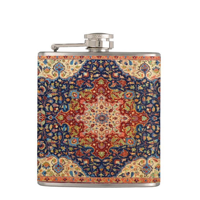 Flasques Patteries Oriental Persian Turkish Carpet (Devant)