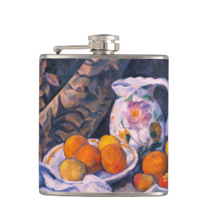 Flasques Paul Cezanne - La vie morte avec un rideau