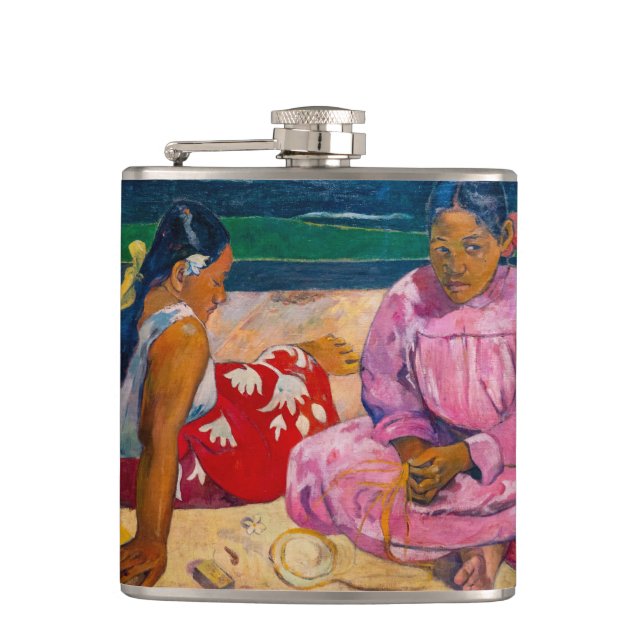 Flasques Paul Gauguin - Femmes tahitiennes sur la plage (Devant)