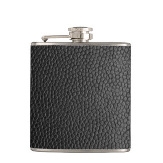 Flasques Peau de serpent noir