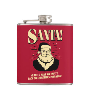 Flasques Père Noël : Sac Vide Le Matin De Noël