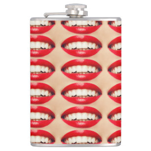 Flasques Perfect Smile Femme Fatale Pop-art