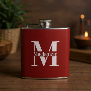 Flasques Personnalisé sur mesure Monogrammé