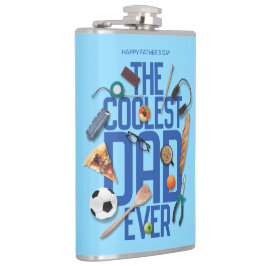 Flasques Personnaliser Moderne Le Père le plus cool jamais