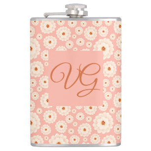 Flasques Petit Monogramme en poudre rose