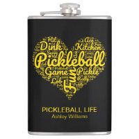 Pickleball Player Personnalisé Word Art Typographi