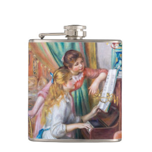 Flasques Pierre Auguste Renoir - Jeunes filles au piano
