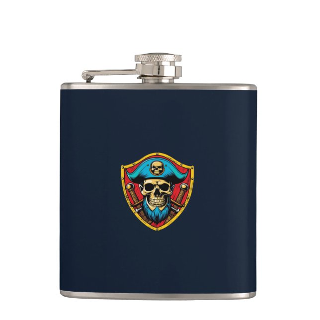 Flasques Pirate Captain Flask (Devant)