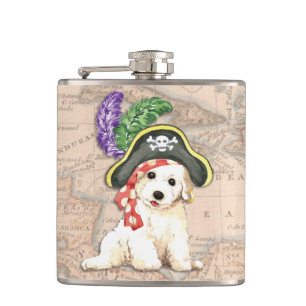 Flasques Pirate de Bichon Frise
