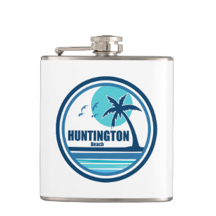 Flasques Plage de Huntington Beach en Caroline du Sud Palmi