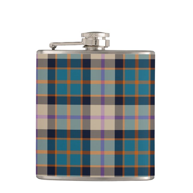Flasques Plaid de tartan antique de Williamson (Devant)