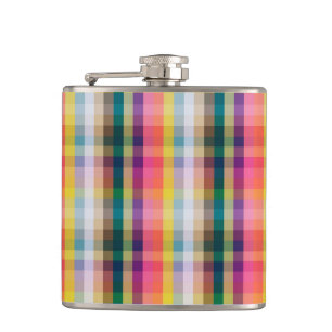 Flasques Plaid écossais abstrait