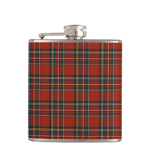 Flasques Plaid rouge classique de Stewart de tartan royal