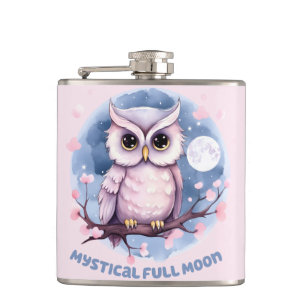 Flasques Pleine lune Mystique - Pastel Purple Night Sky - H