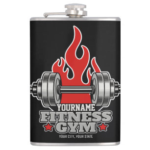 Flasques Poids Personnalisé Levant Dumbbell Fitness Gym