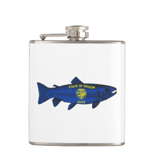 Flasques Poisson truite de l'Oregon