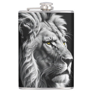 Flasques Portrait de Lion