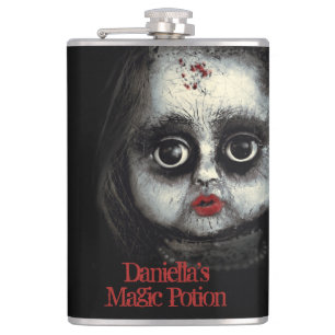 Flasques Poupée Goth Porcelain déplaisante Halloween Horreu