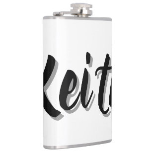 Flasques Prénom masculin Keith,