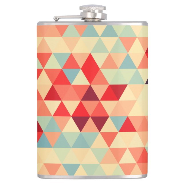 Flasques Pretty triangle pattern II + your ideas (Devant)