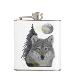 Flasques Produits Wolf at Night