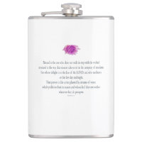 PSALM 1:1-3 avec Fleur violette