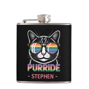 Flasques Purride - Cute Cat Pride LGBTQ