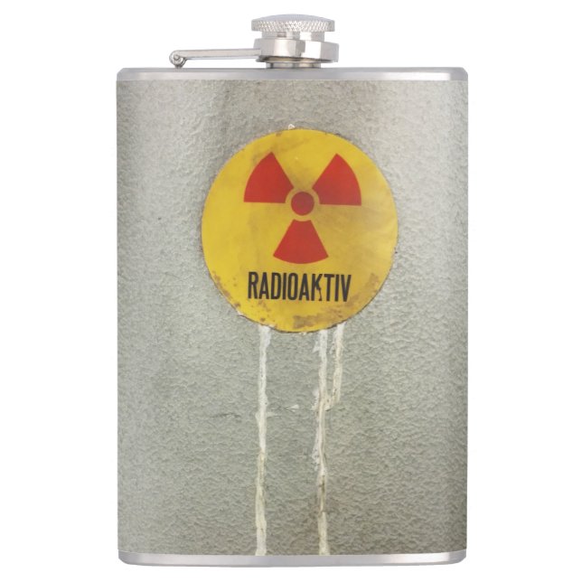 Flasques radioactivement contaminé (Devant)