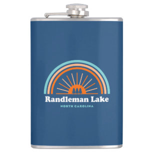 Flasques Randleman Lake Caroline du Nord Arc en ciel
