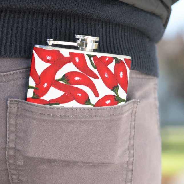 Flasques Red Hot Peppers Spicy  (In Situ)