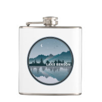 Réflexion du lac Benson en Caroline du Nord