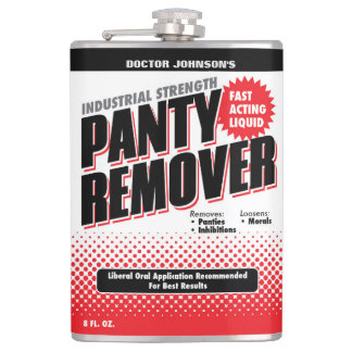 Flasques Remover de la culotte drôle customisée