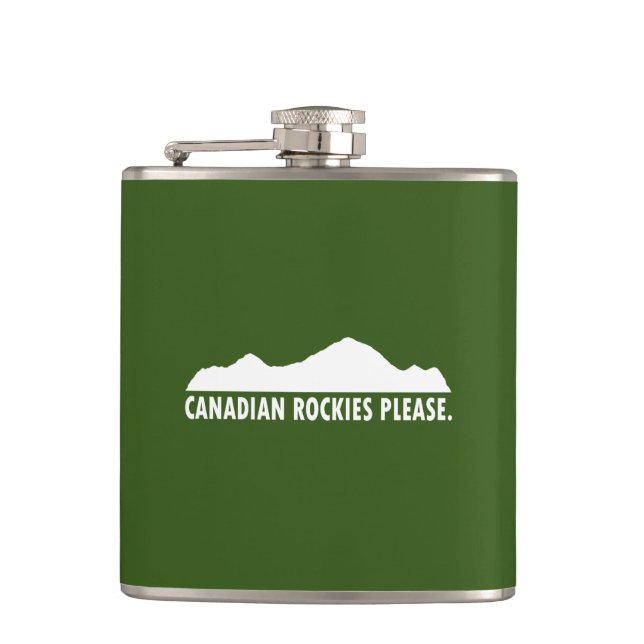 Flasques Rockies canadiennes S'il vous plaît (Devant)