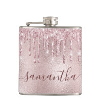 Rose gold rose monogramme enterrement de vie de je