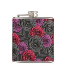 ROSES BLACK ROUGE PURPLE HALLOWEEN