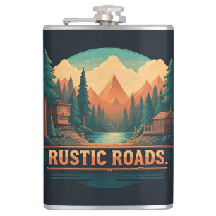 Flasques Routes rustiques