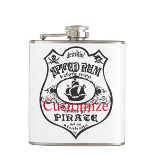 Flasques Rum épicé Pirate Boisson Thunder_Cove