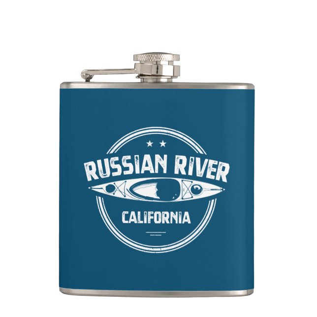 Flasques Russe Rivière Californie Kayak (Devant)