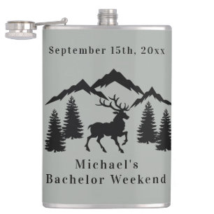 Flasques Rustic Grey Chasse Bachelor Week-end