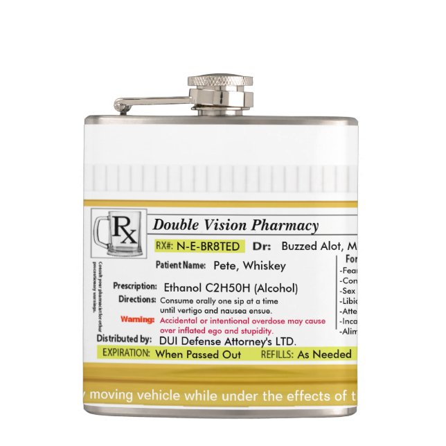 Flasques RX drôle (Devant)