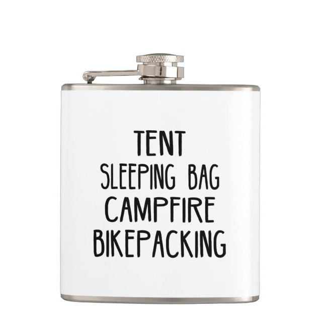 Flasques Sac à couchage Tente Feu de campagne Bikepacking (Devant)