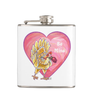 Flasques Saint-Valentin de poulet