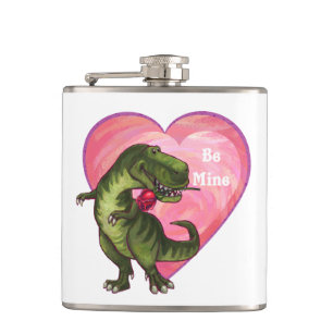 Flasques Saint Valentin Tyrannosaurus